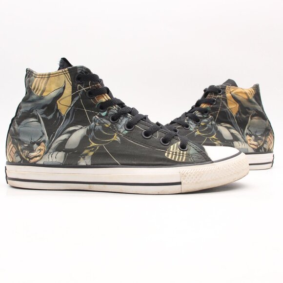Converse Chuck Taylors Men’s 9 Women’s 11 Batman Suicide Squad DC Comics - Picture 1 of 10